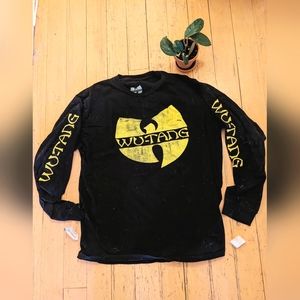 Wu Tang Clan long-sleeve black shirt size XL